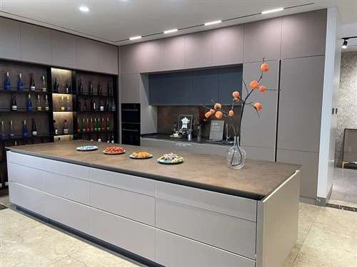 Mobili da cucina in vetro