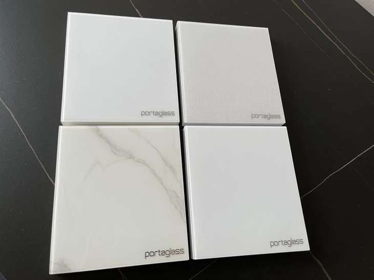 Marble 2mm Glass Front Cabinet Door (3)